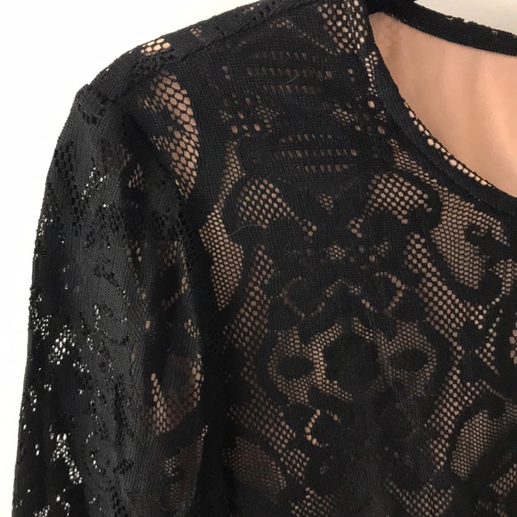 Black Lace BCBG dress - Picture 3 of 8